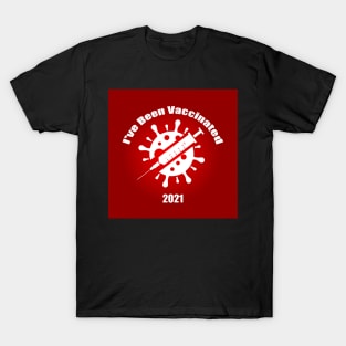 I've Been Vaccinated Red T-Shirt